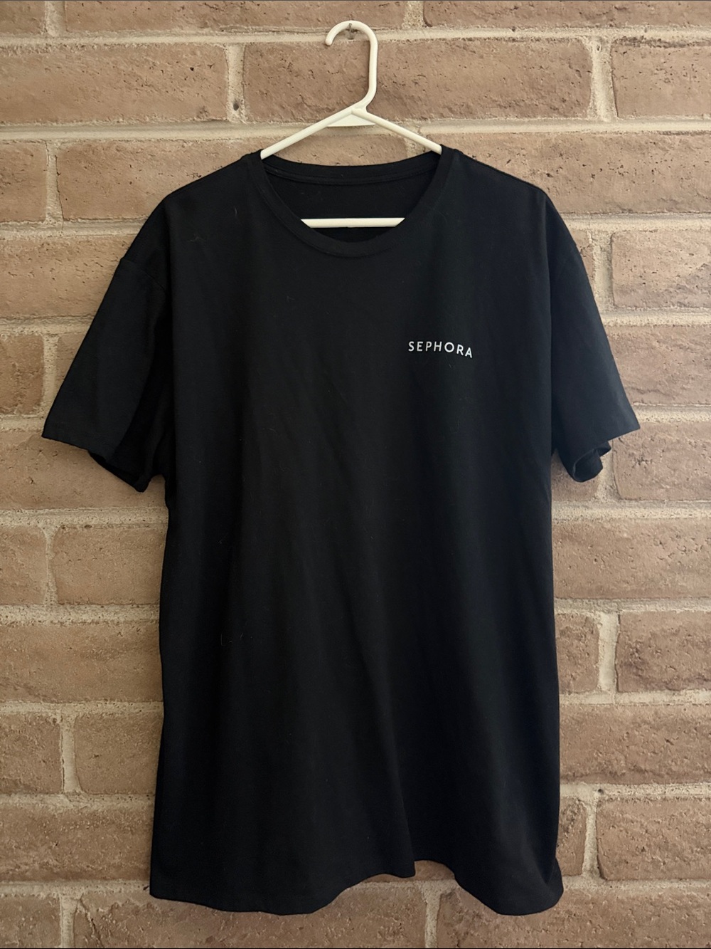Sephora Unisex Black Short-Sleeve Logo Tee